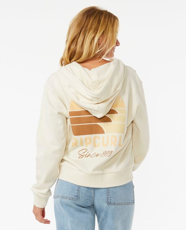 Alternative view of Line UP Relaxed Zip Through Hood