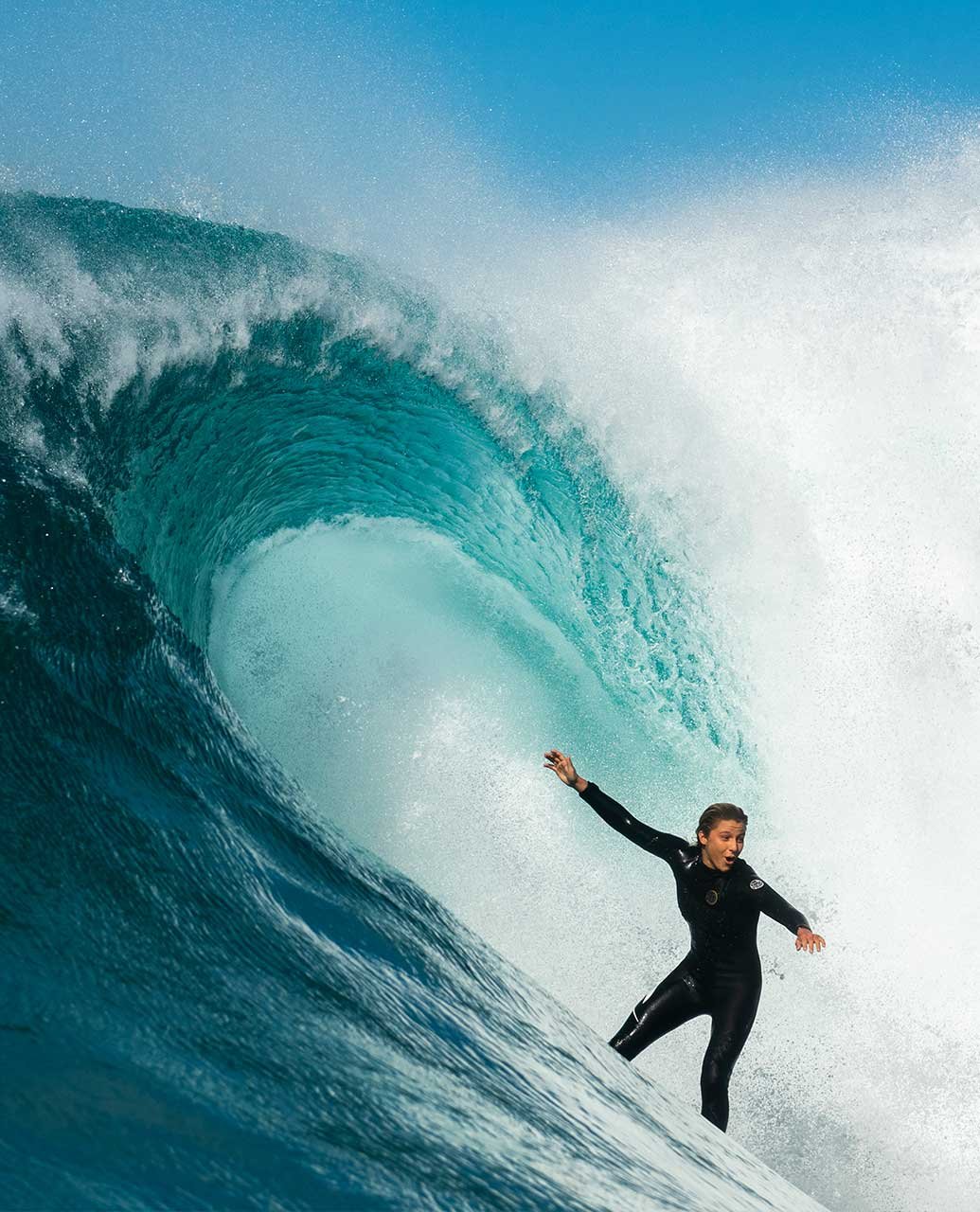 Women's E7 Flashbomb Heat Seeker 3/2 Zip Free Wetsuit - Image 3