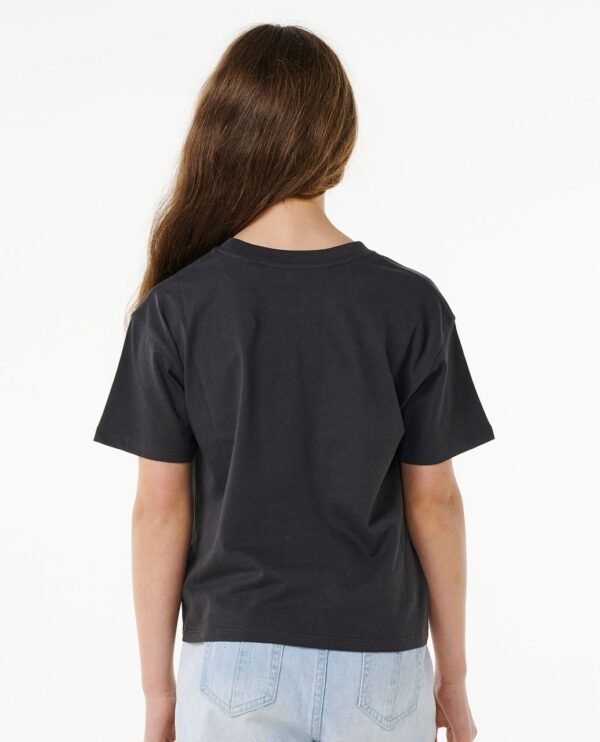 Alternative view of Hibiscus Heat Crop Tee - Girls (8-14 years)