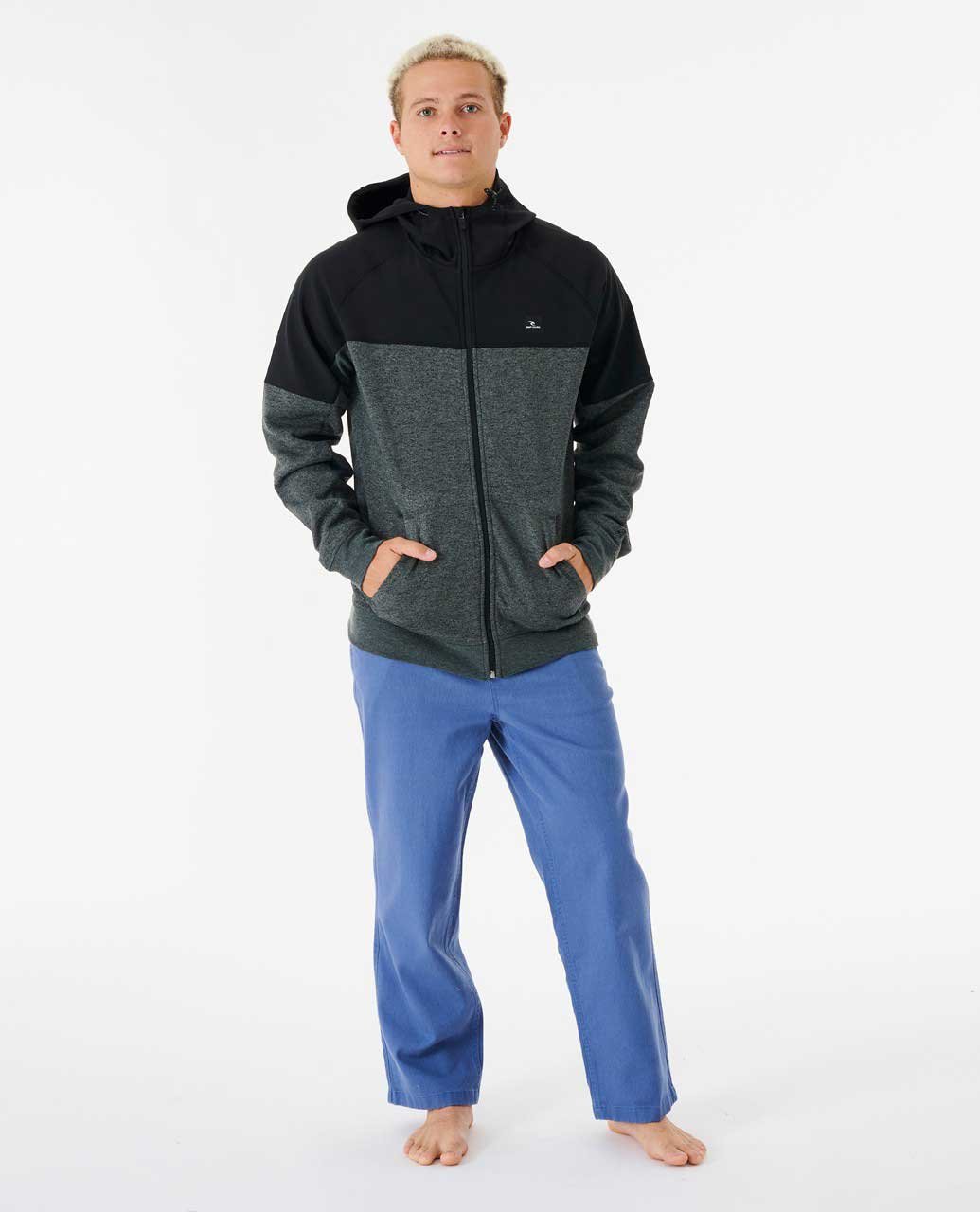 Viral Anti-Series Zip Through Hooded Fleece - Image 3