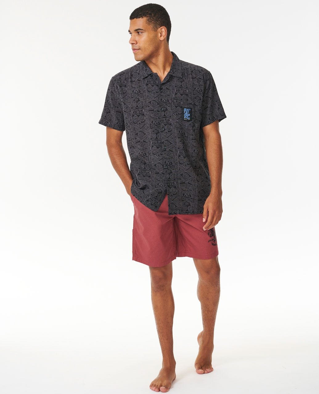 Archive Solid Rock Short Sleeve Shirt - Image 2