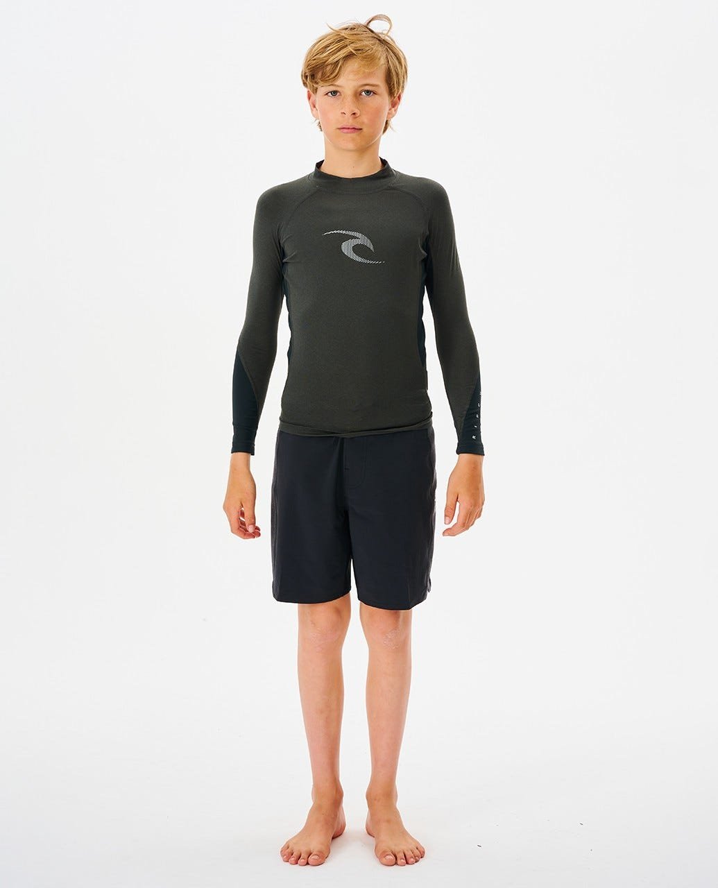 Waves Long Sleeve Rash Vest - Boys (8-16 years) - Image 3
