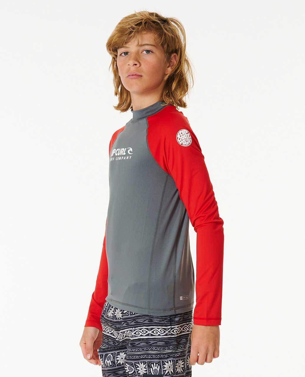 Shock UV Long Sleeve Rash Vest - Boys (8-16 years) - Image 2
