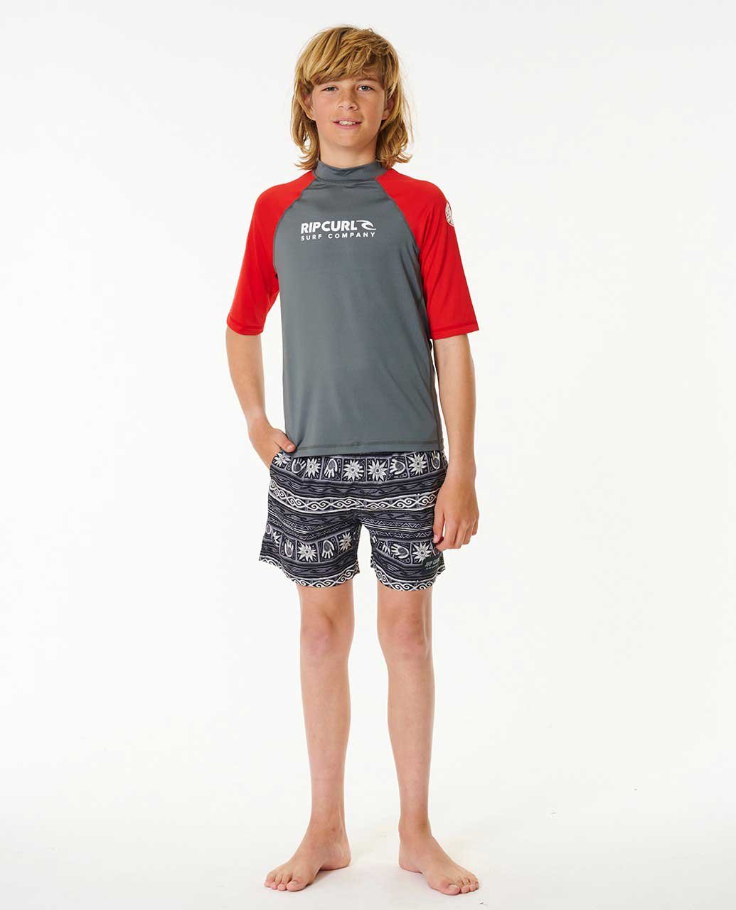 Shock UV Short Sleeve Rash Vest - Boys (8-16 years) - Image 3
