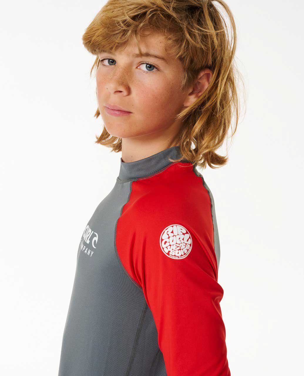 Shock UV Long Sleeve Rash Vest - Boys (8-16 years) - Image 4