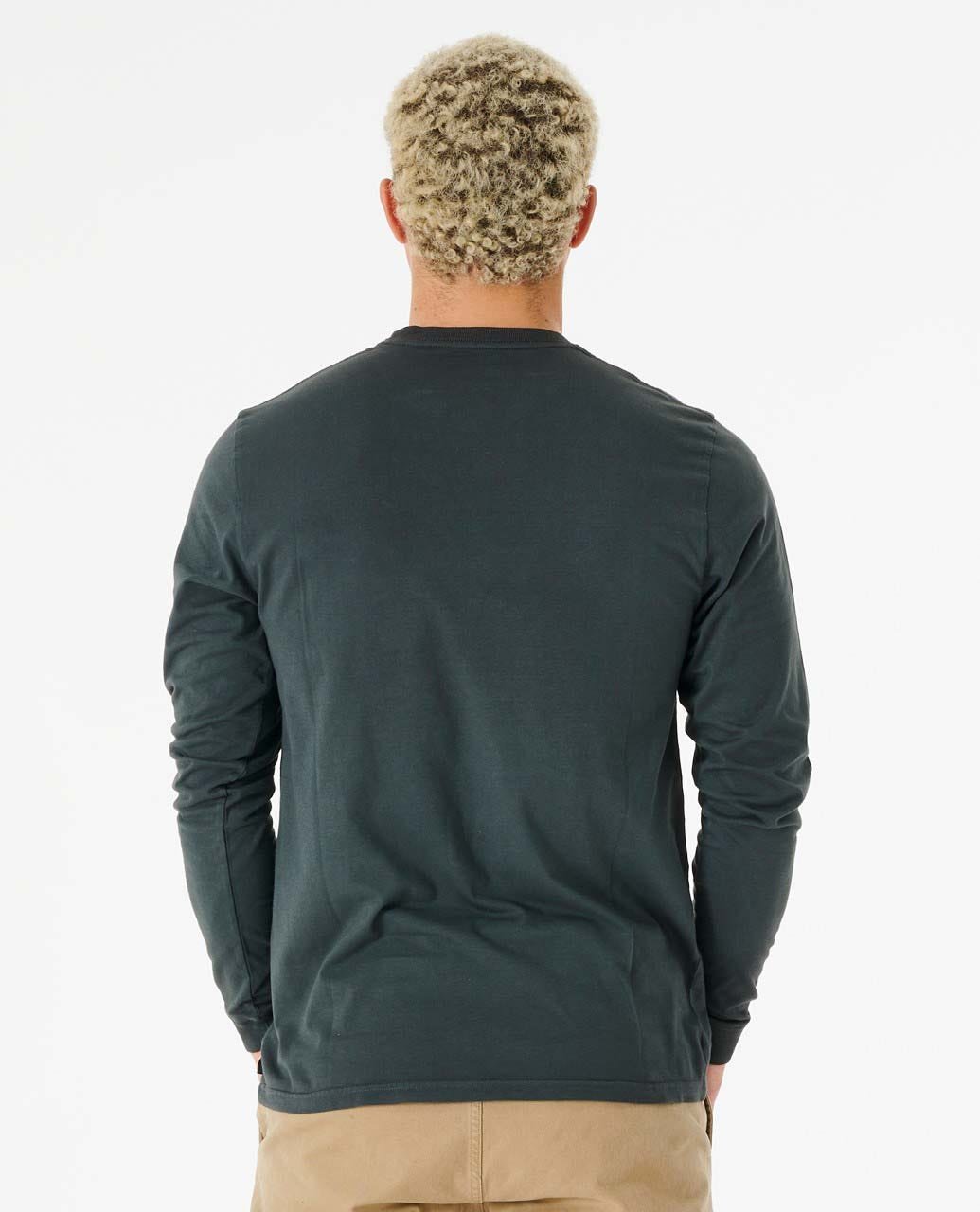 Plain Wash Long Sleeve Tee - Image 2