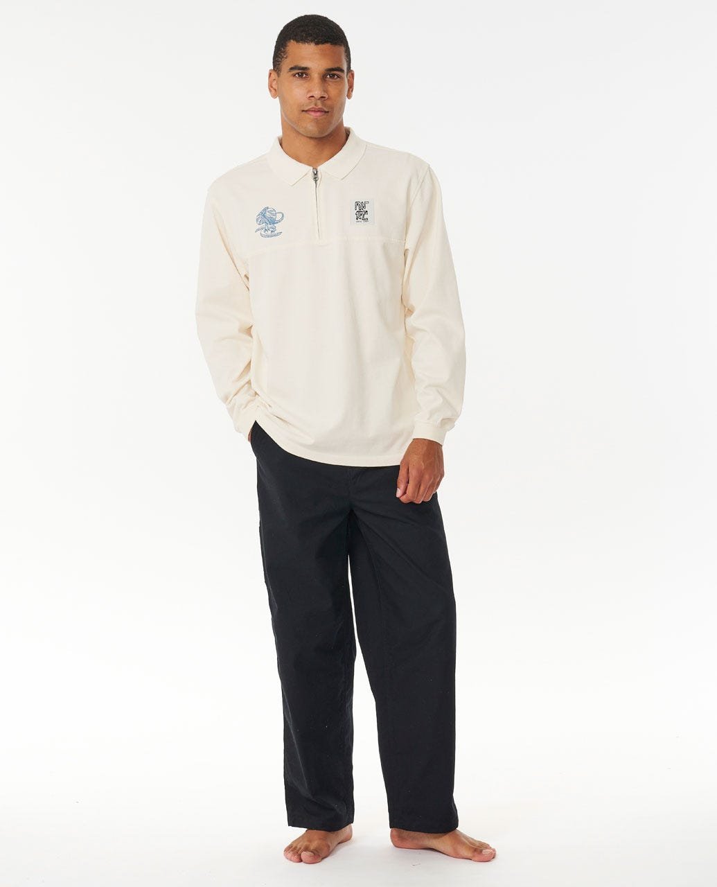 Archive Solid Rock Polo Shirt - Image 3