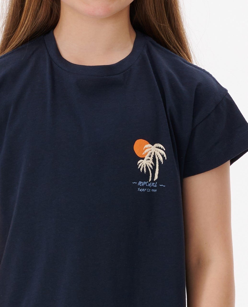 Tropic Sun Crop Tee - Girls (8-14 Years) - Image 2