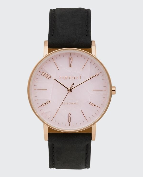 Latch Rose Quartz Leather Watch
