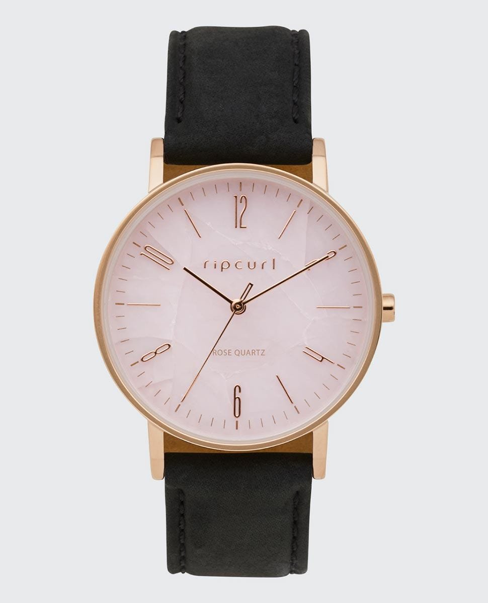 Latch Rose Quartz Leather Watch