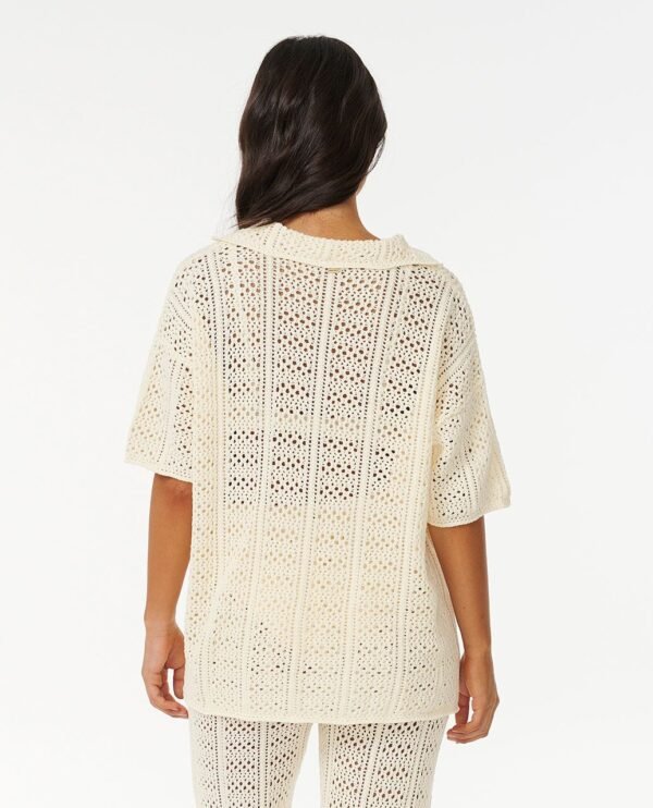 Alternative view of Pacific Dreams Crochet Shirt