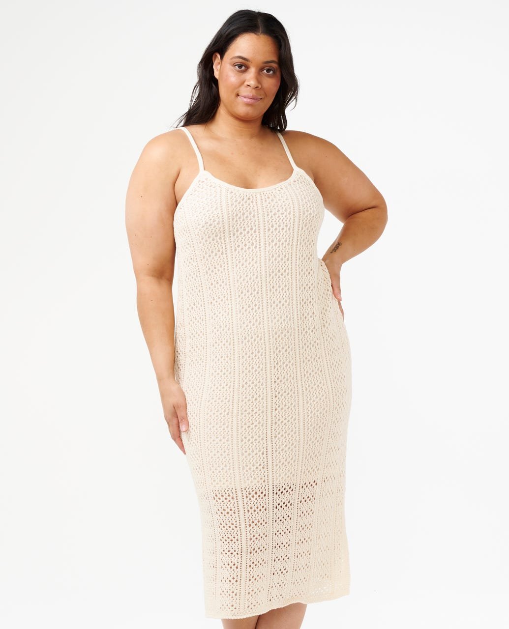 Pacific Dreams Crochet Dress - Image 5
