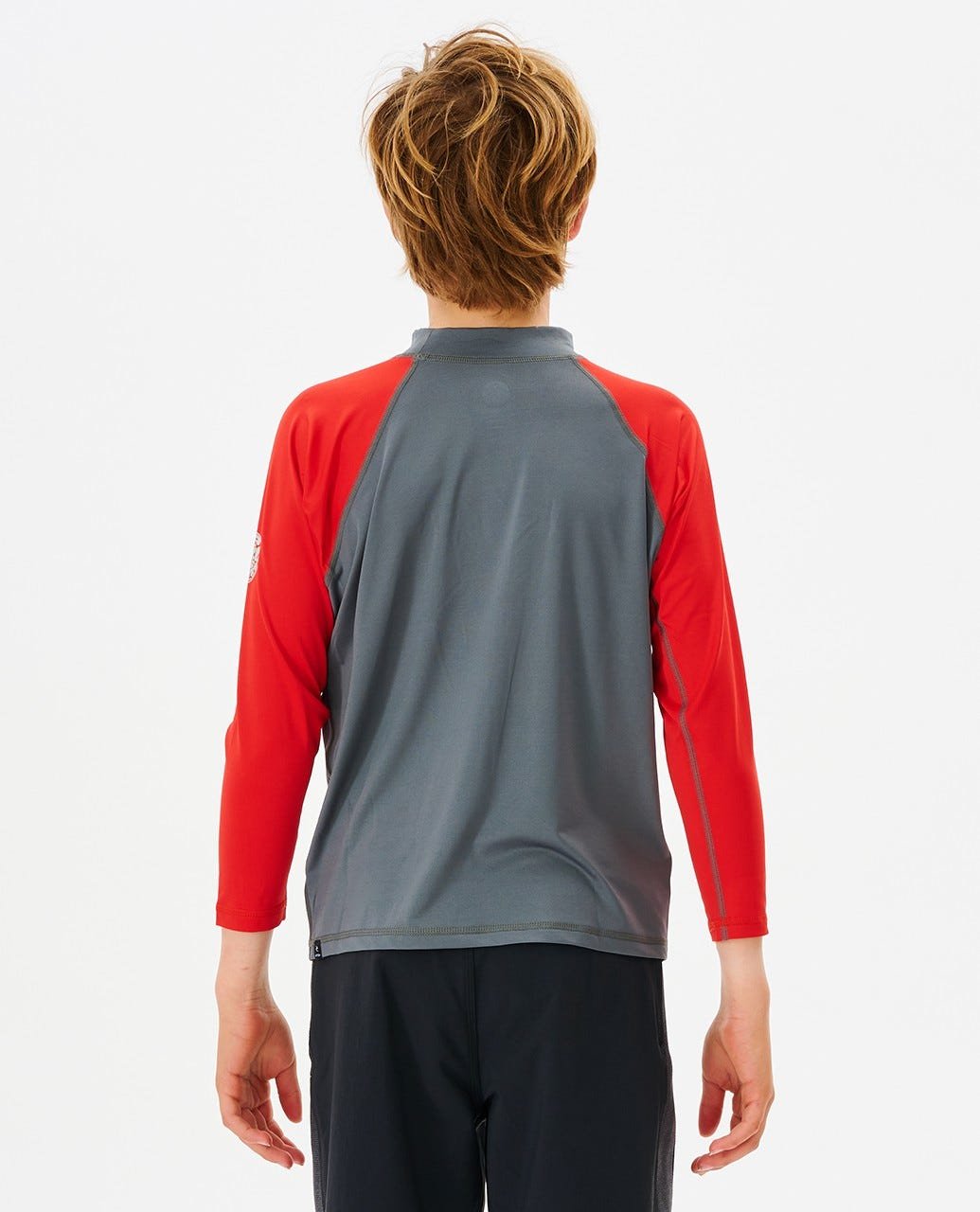 Shockwaves Long Sleeve UPF Rash Vest - Boys (8-16 years) - Image 2
