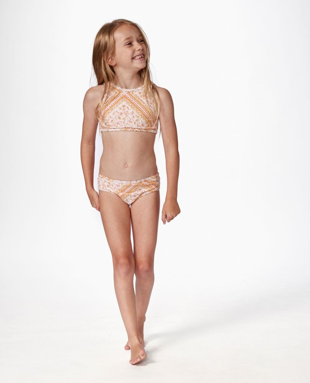 Moonflower Tides BIkini Set - Girls (1-8 years) - Image 4