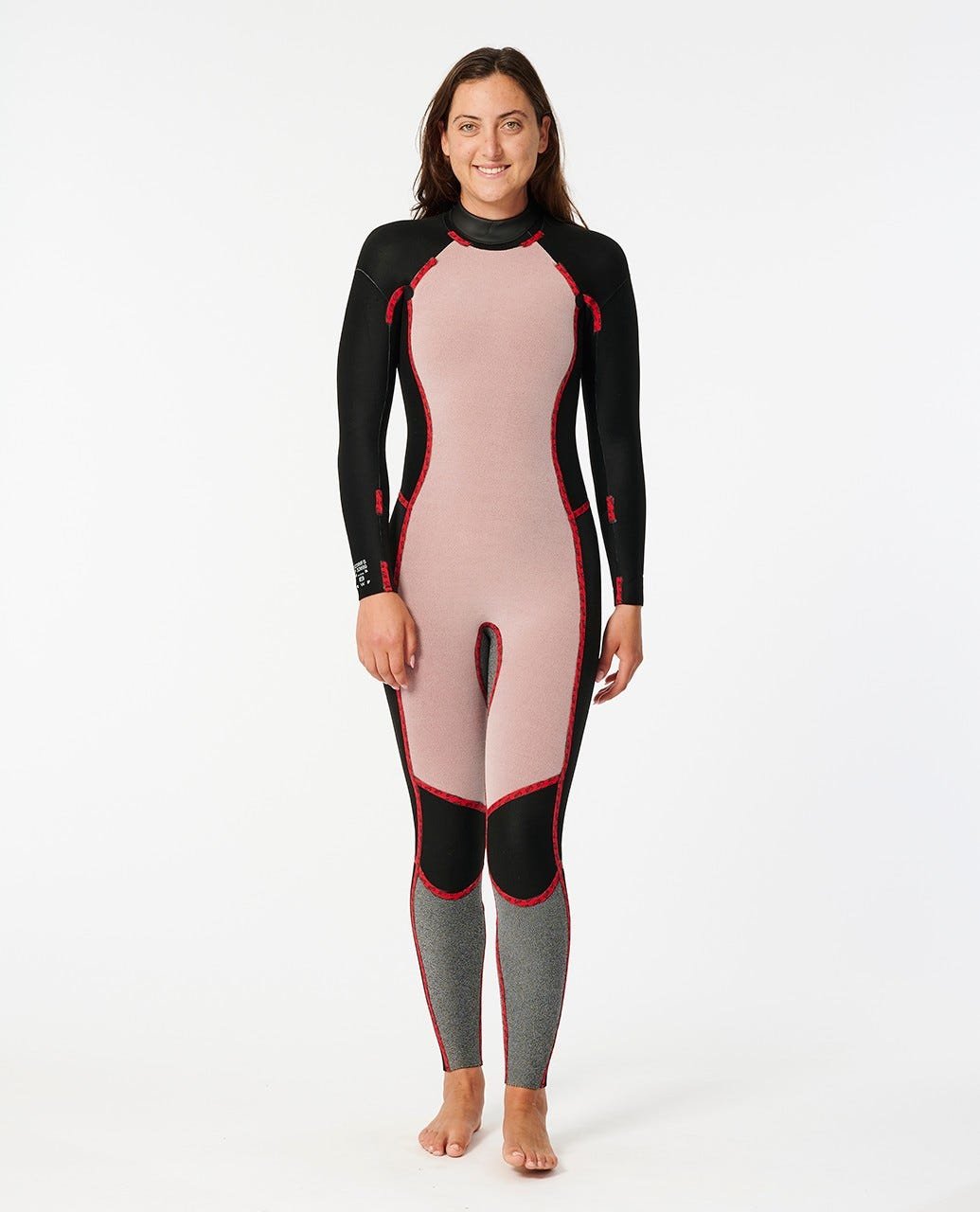Womens Dawn Patrol 4/3mm Back Zip Wetsuit Steamer - Image 3