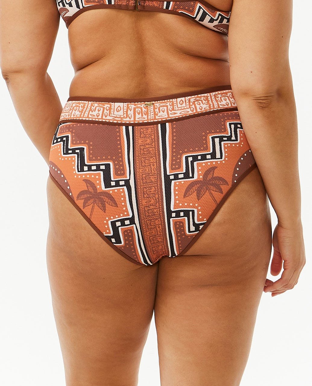 Pacific Dreams High Waisted Good Coverage Bikini Bottoms - Image 6