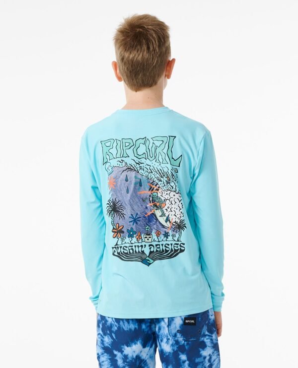 Alternative view of Pushin Daisies UPF Long Sleeve Rash Vest - Boys (8-16 years)