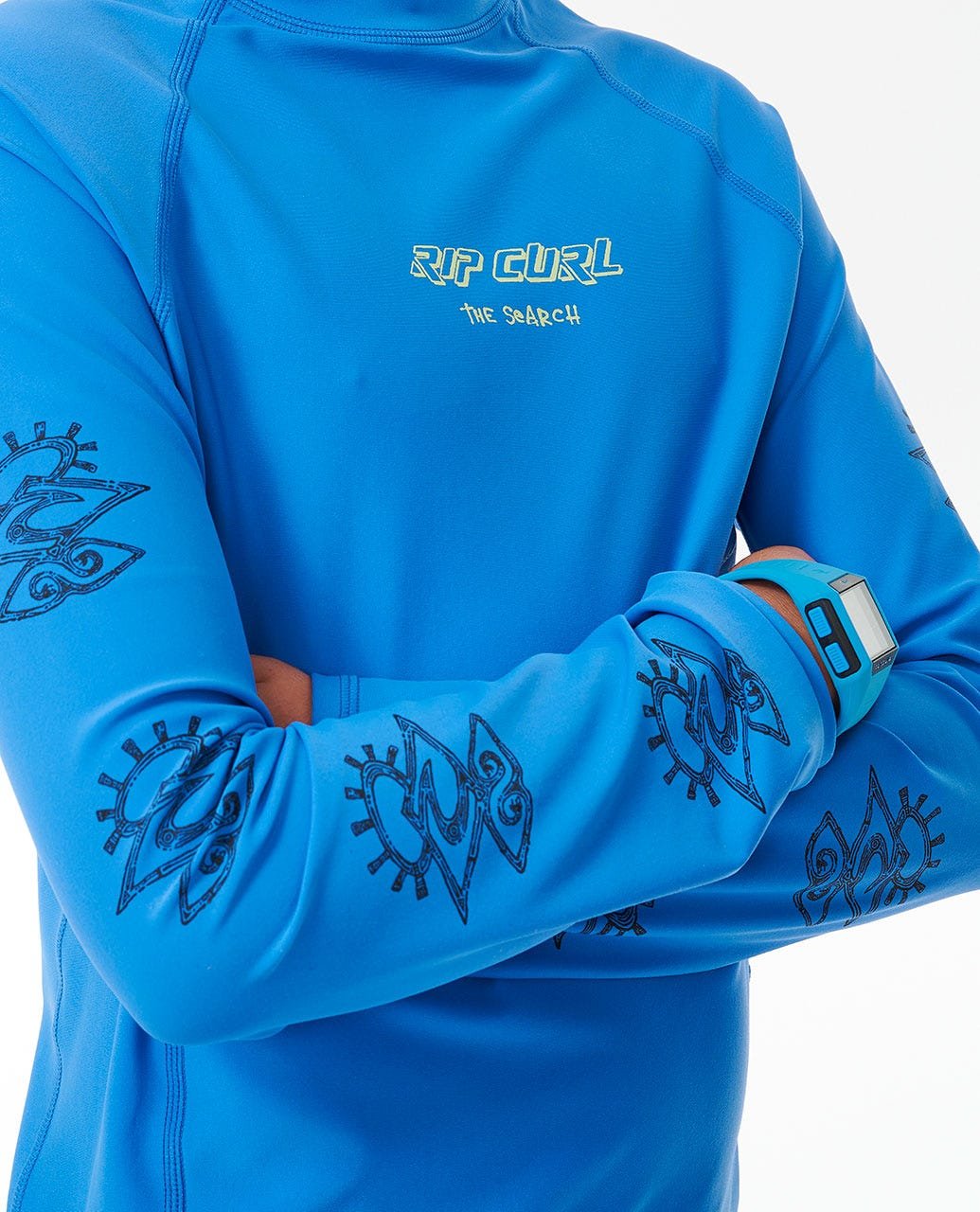 Shred Rock UPF50+ Long Sleeve Rash Vest - Boys (8-16 years) - Image 4