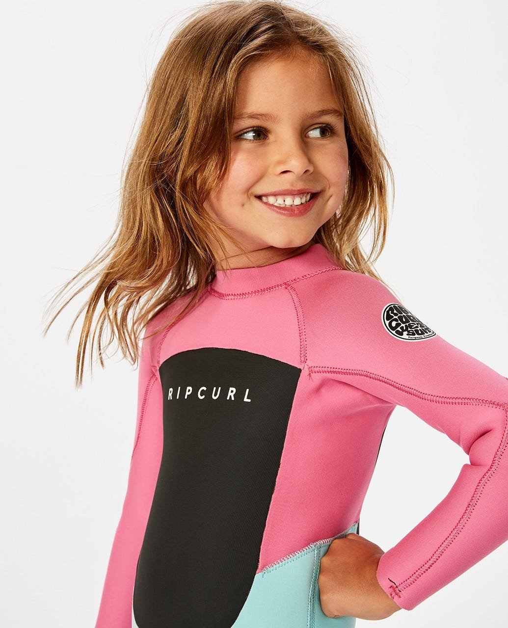 Groms Omega 3/2mm Back Zip Wetsuit Steamer - Image 2