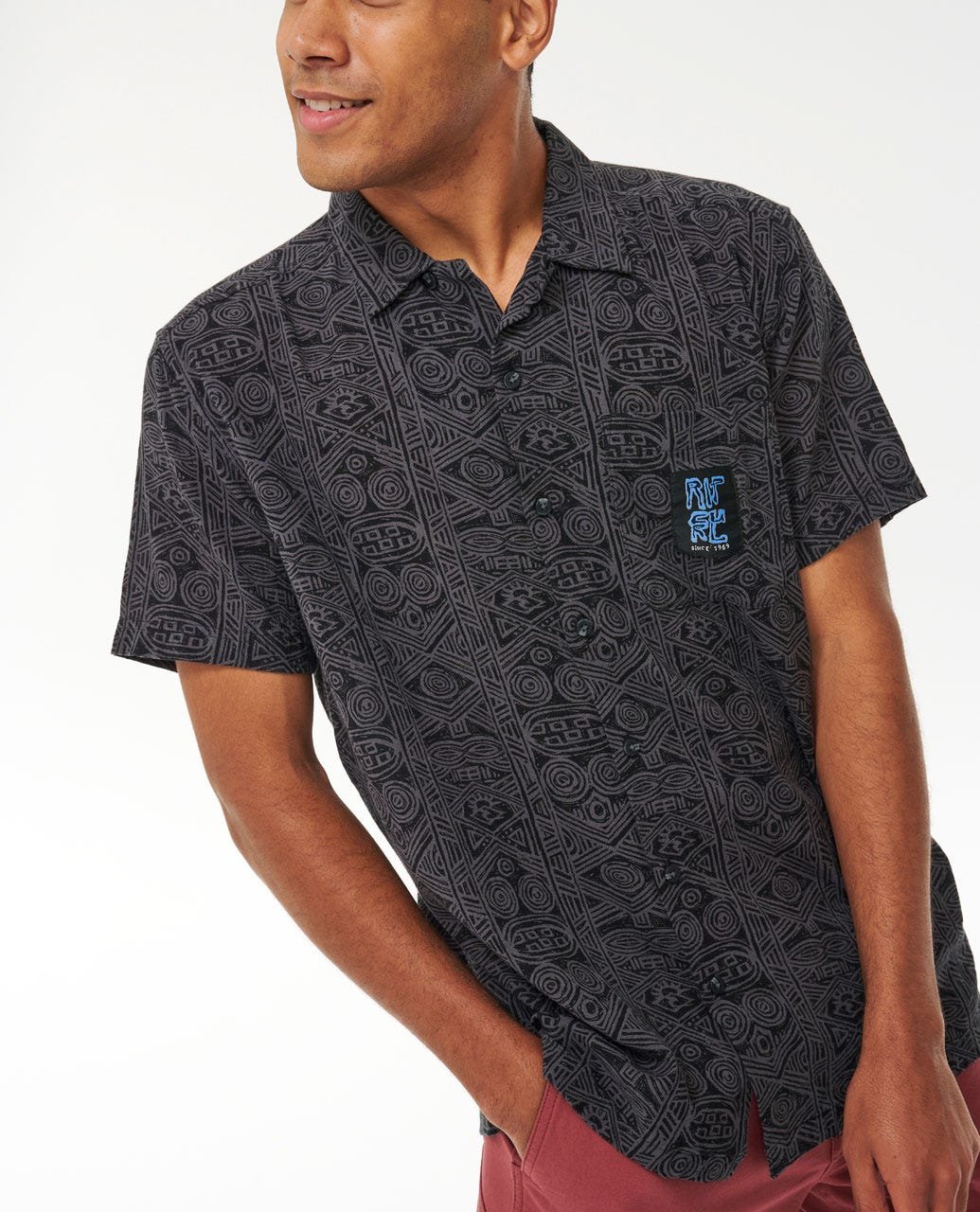 Archive Solid Rock Short Sleeve Shirt - Image 4