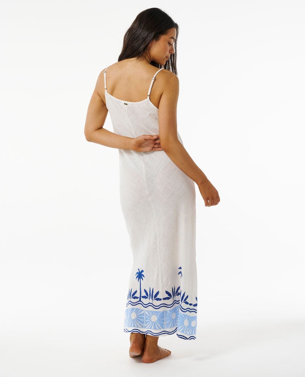 Santorini Sun Printed Maxi Dress - Image 2