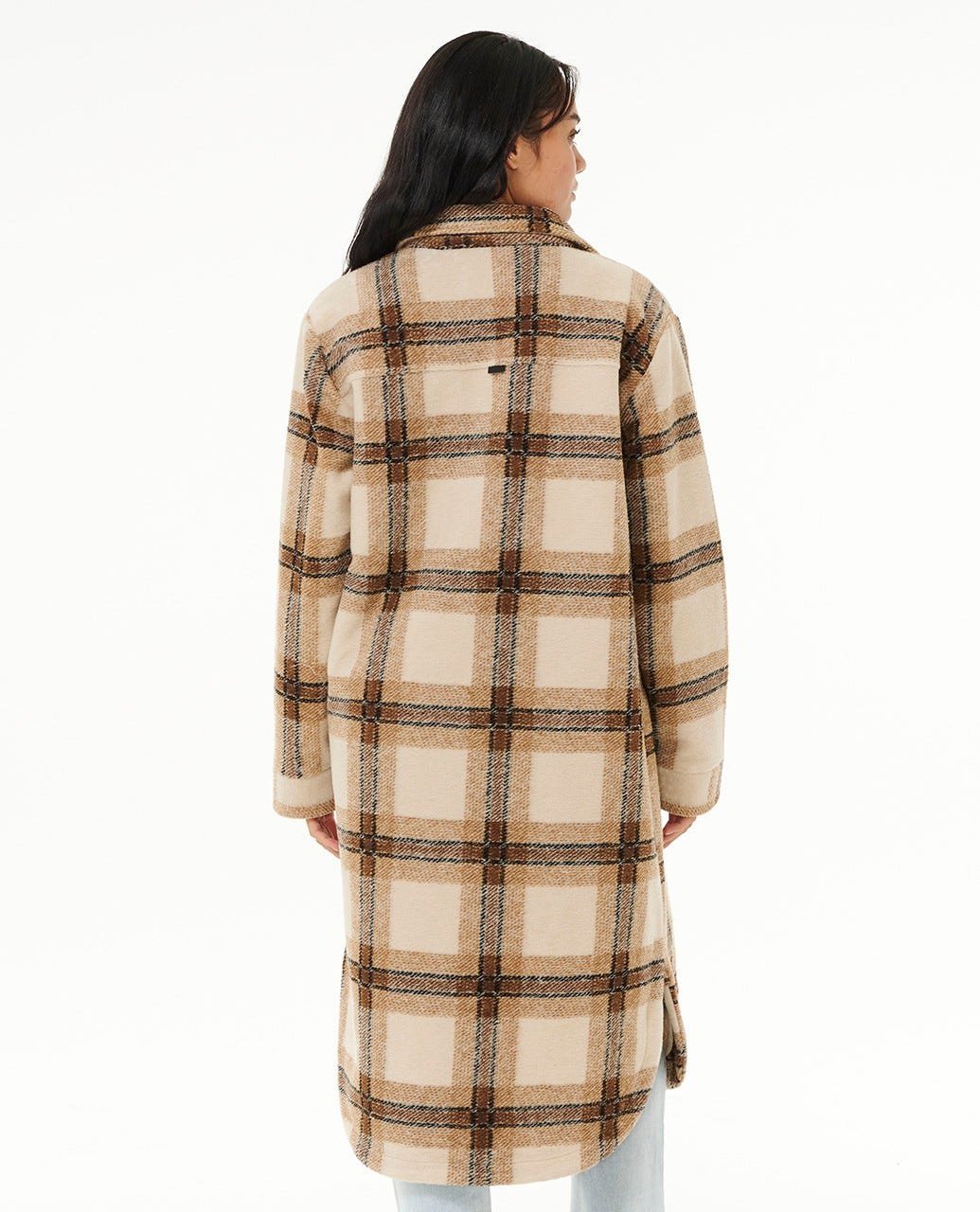 Long Line Check Jacket - Image 2