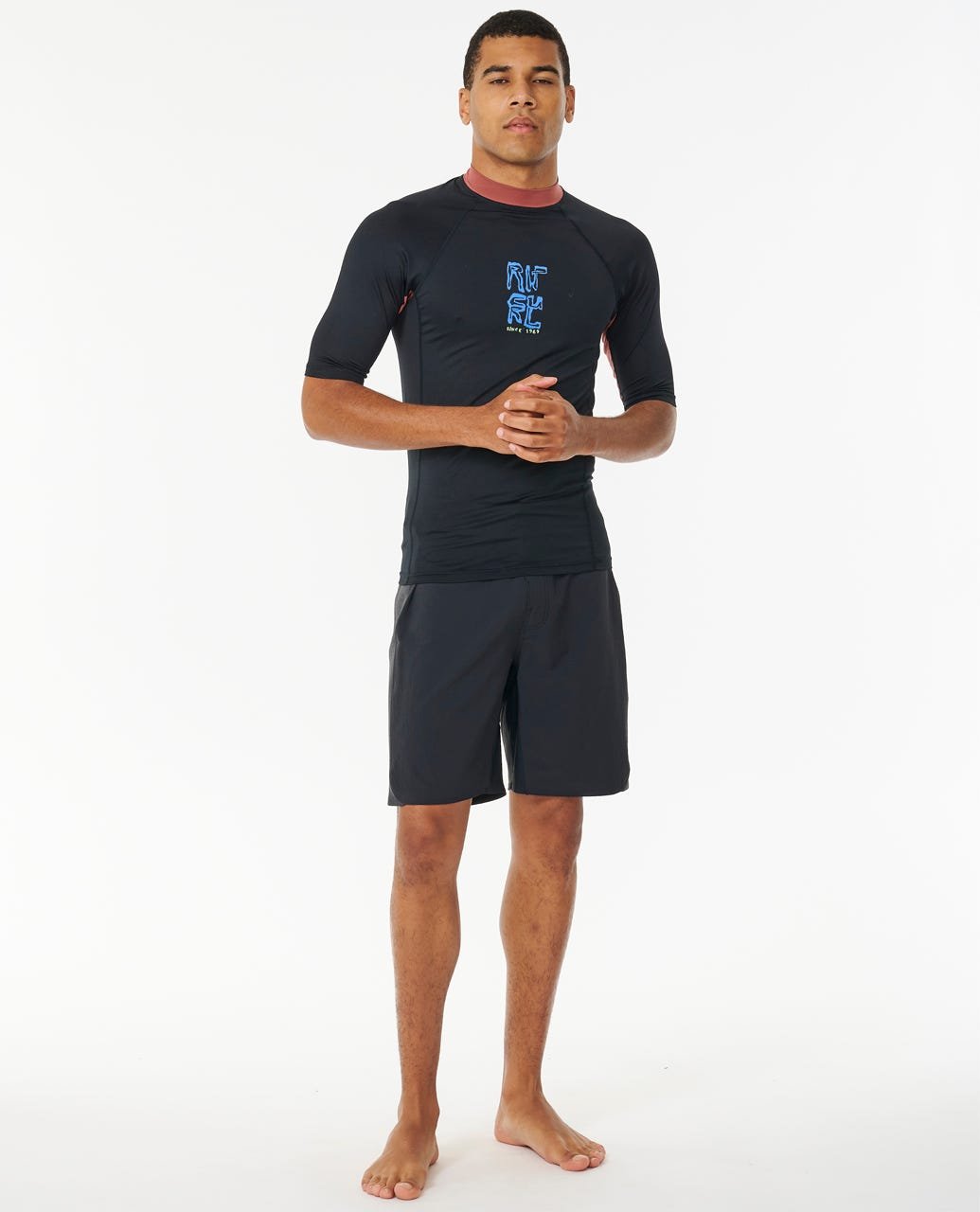 Archive Solid Rock UPF50+ Short Sleeve Rash Vest - Image 3