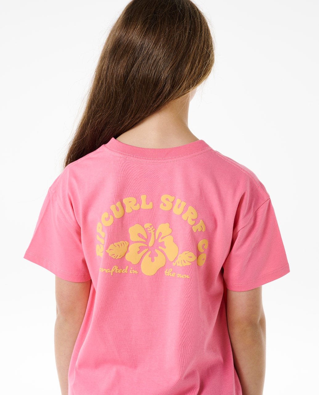 Hibiscus Heat Logo Tee- Girls ( 8-14 years) - Image 4