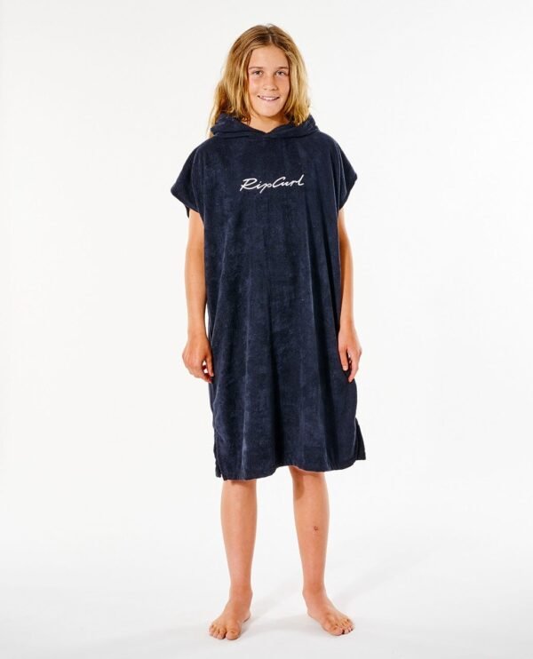 Script Hooded Towel - Girl