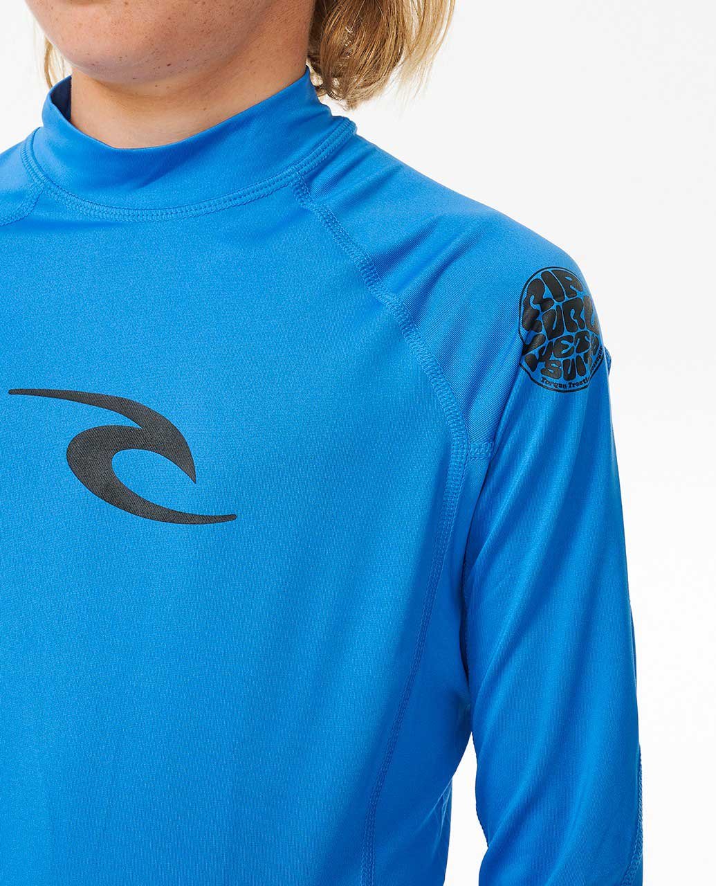 Brand Wave UV Long Sleeve Rash Vest - Boys (8-16 years) - Image 4